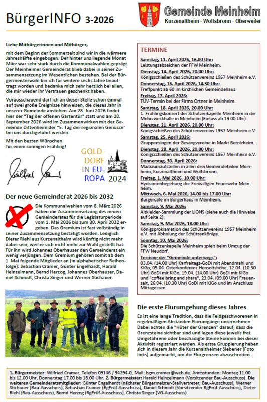BürgerINFO 3-2026