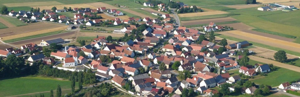 Vogelperspektive auf Trommetsheim